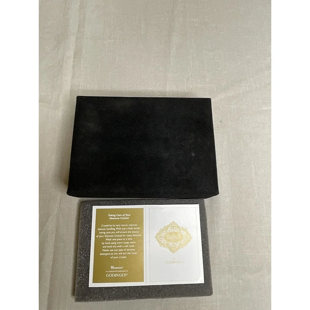 Perpetual Calendar Shannon Crystal Godinger  New‎ In Box Bohemian
